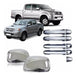 Chrome Mirror Covers and Door Handle Trims for Hilux 2005 - 2015 0