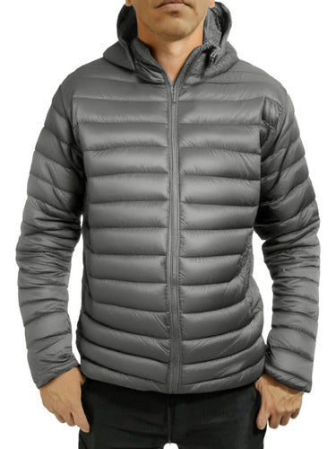 Men's Puffer Jacket - Lightweight Inflated Warm Imported Coat 4