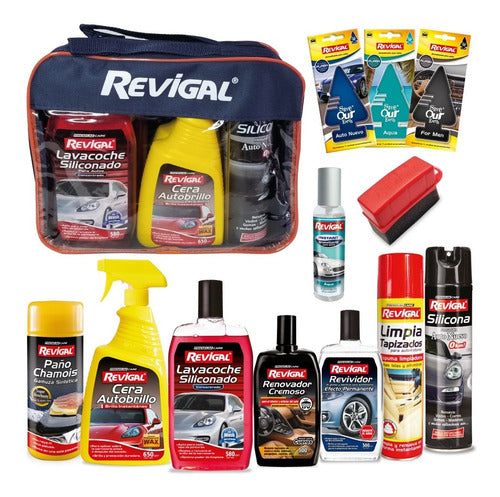 Revigal Kit Lavado Premium Max – 12 Products + Bag 0