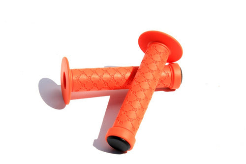 WKNS? Orange 145 mm BMX Grips - Freestyle 2