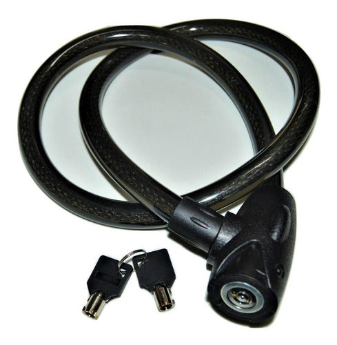 Rocktools Bike Lock Cable with 2 Keys 0