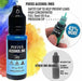 Pixiss Alcohol Ink for Epoxy Resin 5u. 15ml - Grayscale 3