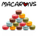 Viana Macarons - Box of 30 Units for Events, Birthdays, Parties 0