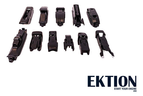 Ektion Escobillas Limpiaparabrisas Fit Para Fiat Ducato 94/18 3