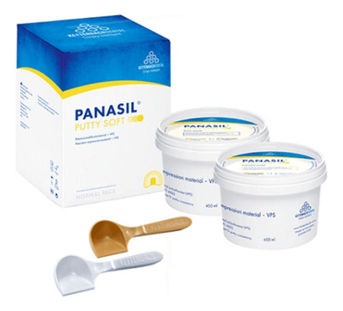 Kettenbach Combo Panasil Putty Soft 900ml + 2 Panasil Initial + Mixing Tips 0