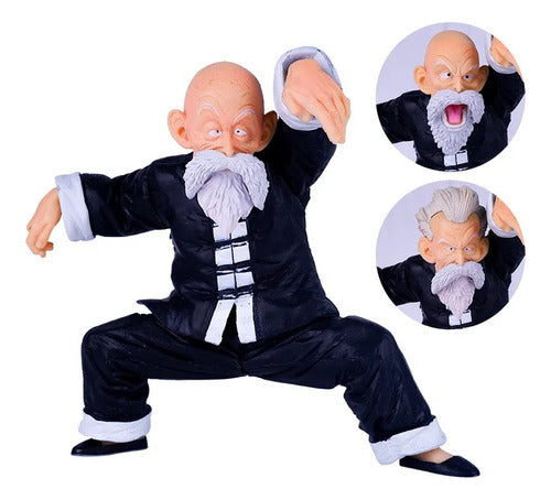 Dragon Ball Figura Maestro Roshi Cabezas Intercambiables 0