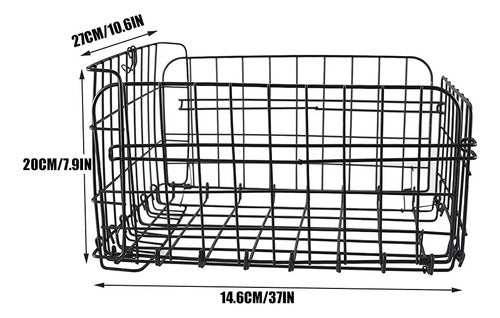 Lkerejol Cesta De Bicicleta Trasera Portátil Plegable Para. 1