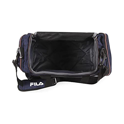 Bolso Fila Sprinter 48cm Sport Duffel, Azul/rosa 5