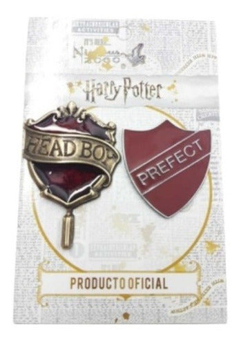 Bydesko Pins Headboy + Prefecto - Gryffindor - Harry Potter 0