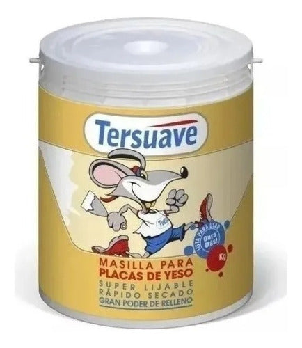 Masilla P/placa De Yeso X 32kg Tersuave - Umox 0