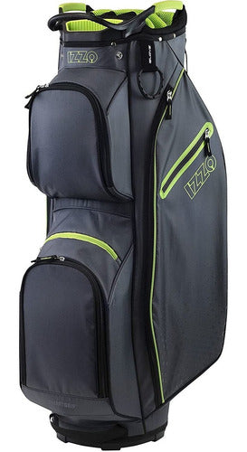 Izzo Golf Deluxe Cart Bag - Golf Cart Bag For Push Cart Or Golf Cart 0