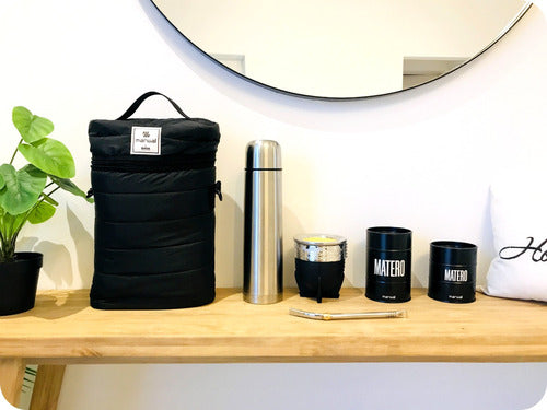 Premium Mate Set with Waterproof Bag, Imperial Mate, 1 Liter Thermos, and Accessories 1