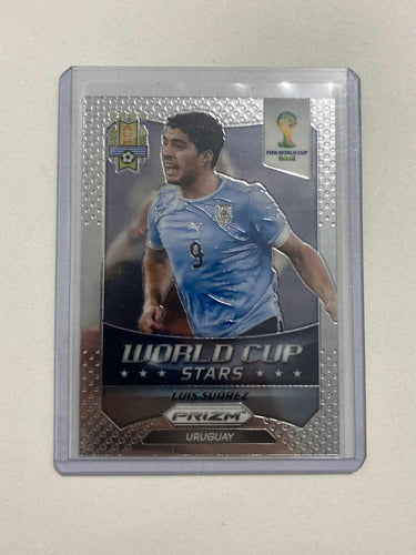 Luis Suarez - Panini Prizm Brasil 2014 Star 0