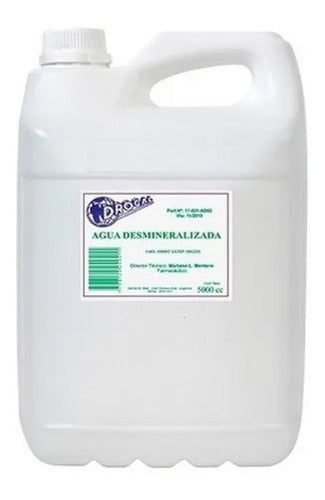 Medicinal Drogal Demineralized Water X 5000 Ml 0