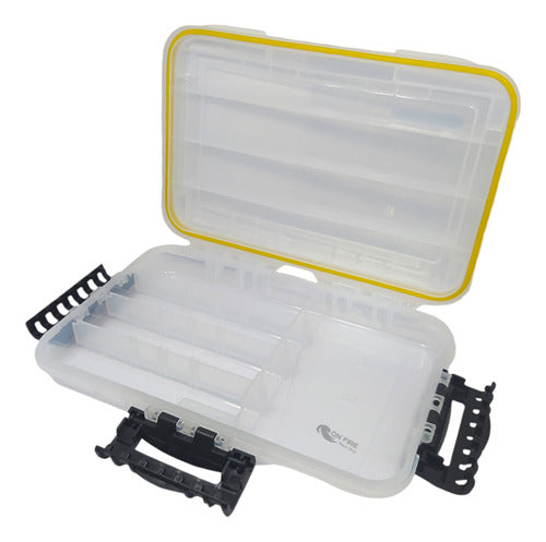 On Fire Waterproof Box for Lures 28x18x5 1