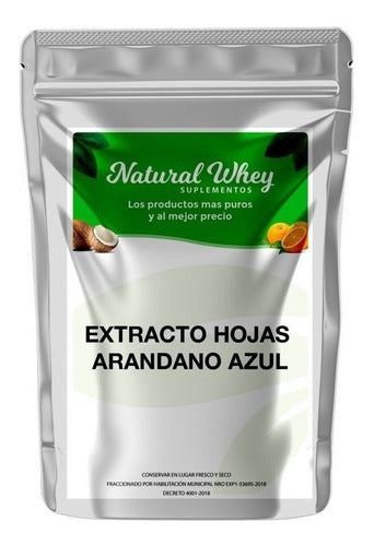 Natural Whey Suplementos Hoja De Arandano Extracto 20 Gramos 0