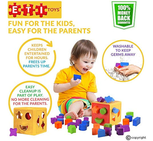 Eti Toys  19 Piezas Únicas Educacionales Y Juguetes Para Niñ 4