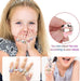 BGSHEMNI Adjustable Rings for Girls - Set of 9 Units, Ages 3 to 10 4