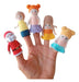 Set of 20 Knitted Finger Puppets 0