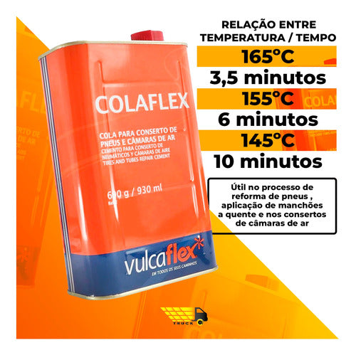 Cola Flex Quente 690g - Vulcaflex 1