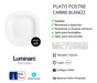 Luminarc Juego Vajilla X19 Carine Vidrio Templado Platos 6