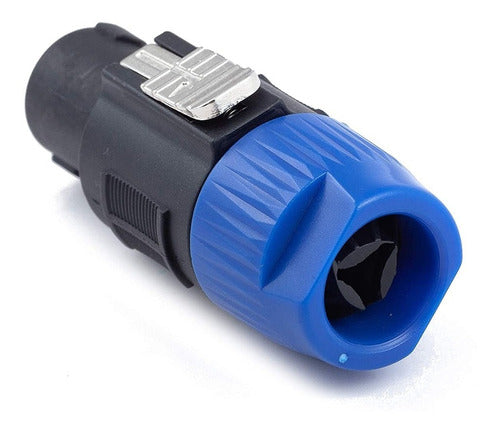 Jahro Speakon Male Connector 2 Contacts for Cable 1