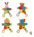 Colorful Plush Musical Baby Mobile with Teether Imported 1