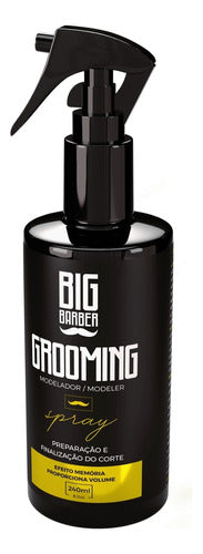 Grooming Modelador Big Barber 240ml Para Penteado Kit 3 Unid 5