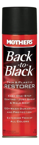 Mothers Back To Black Restaurador Plastico Exterior Trim 0