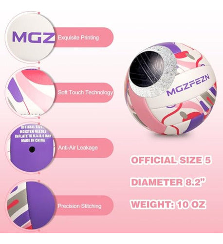 MGZFEZN Soft Touch Volleyball, Size 5 2