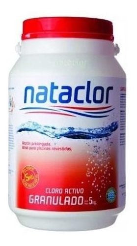 Slow Dissolving Granular Chlorine 5 Kg Nataclor 0