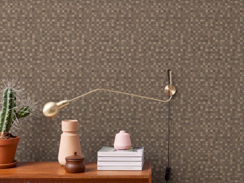 Bn Corious Vinyl Wallpaper 17975 Imported Brown 0