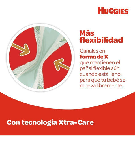 Huggies Supreme Care Xxxg X 2 + Toallas Oleo Calcareo 80 X 2 6