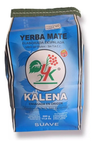 Kalena Pack of 10 Units Yerba Despalada X 500 Grs 0