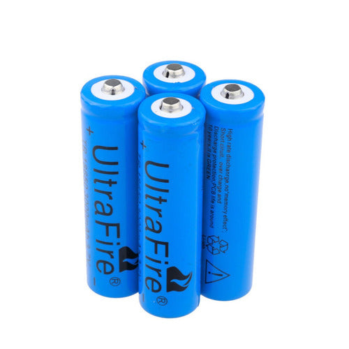 UltraFire 4pc 18650 Rechargeable Battery 3000mAh 3.7V Li-ion 0