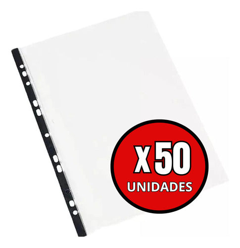 Saturno Reinforced Office Folders Pack of 50 Thick and Durable 1