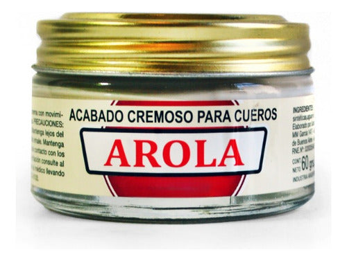 Arola Cream Leather Pomade Color Galletita 60 cc 0