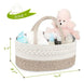 Maliton Diaper Organizer for Baby, Cotton Rope 2