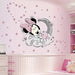 SchwartsCount Minnie Mouse Wall Decals, Removable Vinyl 40x60cm 3