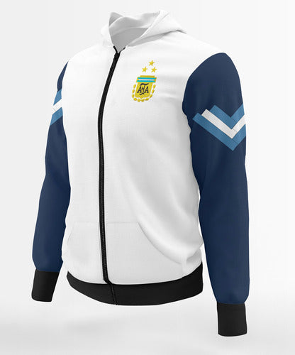 Goat Campera Deportiva Argentina Campeon Afa 3 Estrellas Niños 1