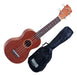 Mahalo Ukulele Soprano Natural MJ1TBR with Case 0