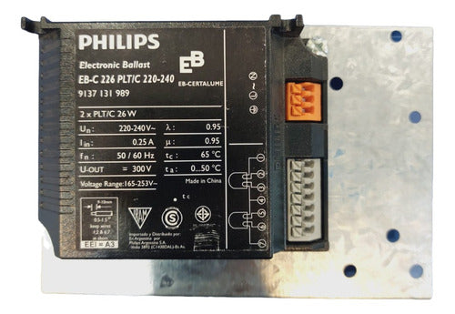 Philips Balasto Electrónico 26w Eb-c 226 Plt/c 220-240v 0