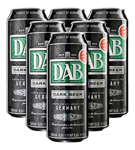 Cerveza Dab Dark 500 Ml X 6 Unidades 0