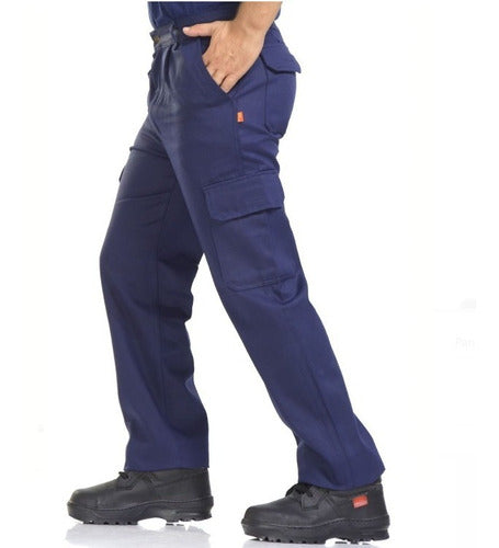 Work Cargo Pants Pampero Style Reinforced Gabardine 1