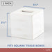 Ilyapa Square Wooden Tissue Box - Pack of 2 1