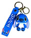 3D PVC Rubber Keychain + Stitch Disney Character Strap 0