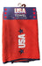 Zero Friction Golf Towel USA, Red 0