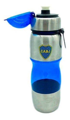 Botella Deportiva Con Pico Y Tapa Boca Juniors 0