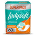 Protectores Diarios Ladysoft Clásico 160 Unidades 0