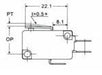 Microrruptor Subminiatura Jng Rv-161-1c25 1